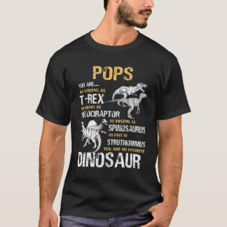 Pop Du bist mein Lieblings-Dinosaurier-T-Shirt für T-Shirt