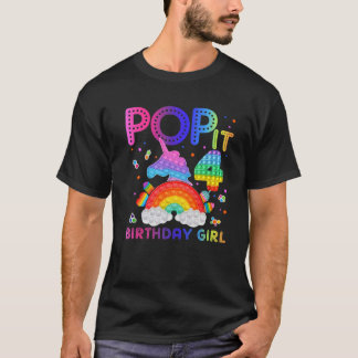 Pop Es 4 Geburtstagskinder für 4-Jährige fidgets T T-Shirt