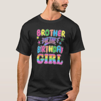 Pop es Bruder des Geburtstags Mädchen Pop Party si T-Shirt