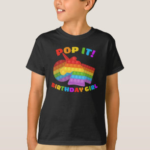 Pop Es Dot Day Einhorn für Geburtstagskinder T-Shirt