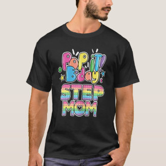Pop Es Frauen Stepmutin Mama Poppin GeburtstagsPo T-Shirt