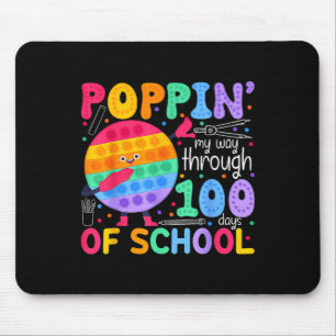 Pop es meinen Weg durch 100 Tage der Schule 10 Mousepad