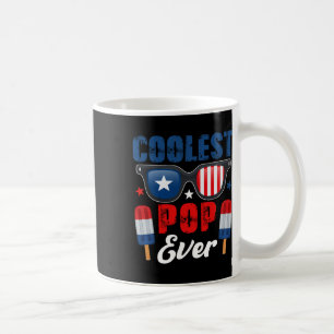 Pop Ever Sungles Eiscreme Als Amerikanische Flagge Kaffeetasse