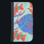 Pop Fish Galaxy S4 Geldbeutel Hülle<br><div class="desc">Schwimmen Sie unter dem Meer mit diesem schönen, mit Wasser gefärbten Fisch. Dieses Gemälde von Nancy Slocum erfasst das wunderschöne Wasserleben unter Wasser. Es fängt die bunten Fische mit einem wilden Seetang ein, während sie schnell durchschwimmen. Holen Sie sich Ihre schönen Fische heute auf Ihrem nächsten Zazzle-Produkt.</div>