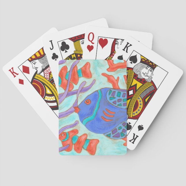 Pop Fish Spielkarten (Rückseite)