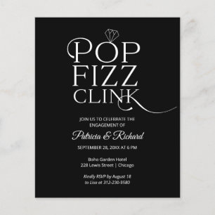 Pop Fizz Clink Einladung