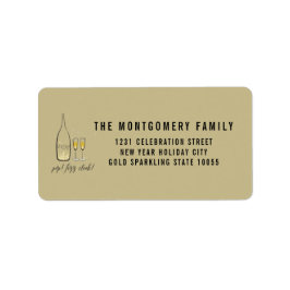 Pop Fizz Clink Stilvoll Gold Champagne Champagner-
