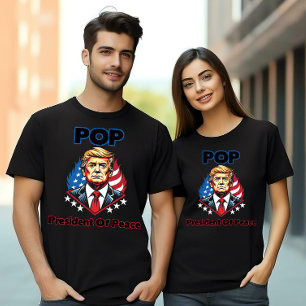 POP - Friedenspräsident Trump T-Shirt