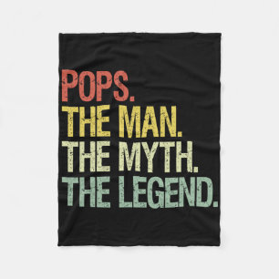 Pop geben dem Mann, dem Mythos, dem Vermächtnis Fleecedecke