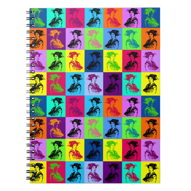 Pop Geishas Notizblock (Vorderseite)