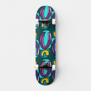 Pop-Geometrie-Skateboard-Deck Skateboard