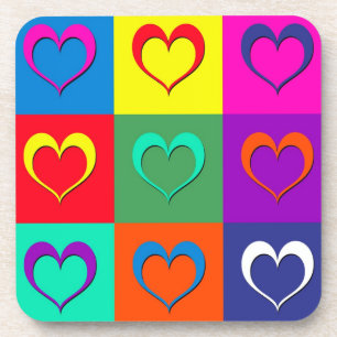 Pop Getränkeuntersetzer