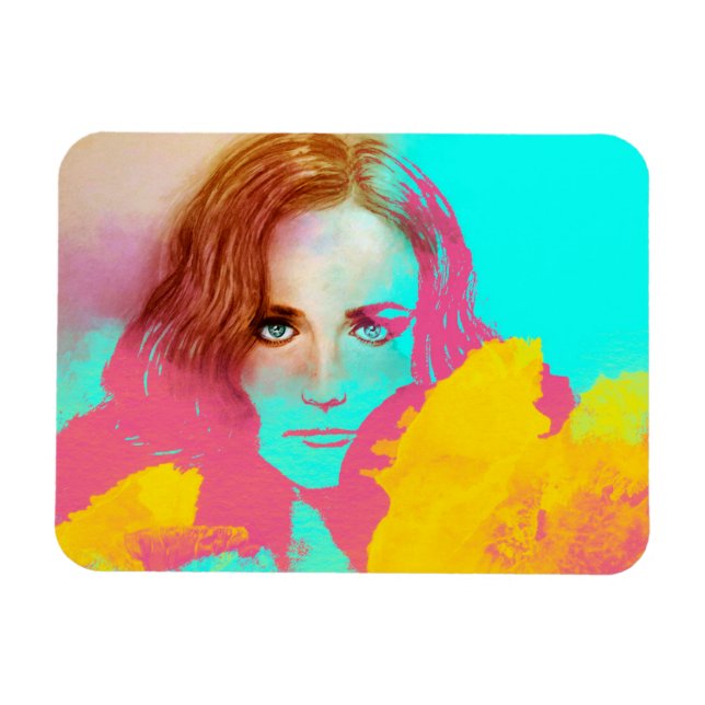 Pop Girl - Malcantone - Foto Magnet - Intensiv (Horizontal)