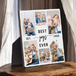 Pop Großvater Großkinder FotoCollage Fotoplatte<br><div class="desc">Die Liebe zwischen Pop und Enkelkindern erfassen wir mit unserer Großvatergruppe FotoCollage Plaque. Diese personalisierte Plakette zeigt eine herzzerwärmende Collage aus Foto, in der wunderschön gepflegte Momente gezeigt werden, die Poppy mit seinen geliebten Enkeln geteilt hat. Um die Fotos herum ist der beliebte Titel "Pop", der dem Design eine besondere...</div>