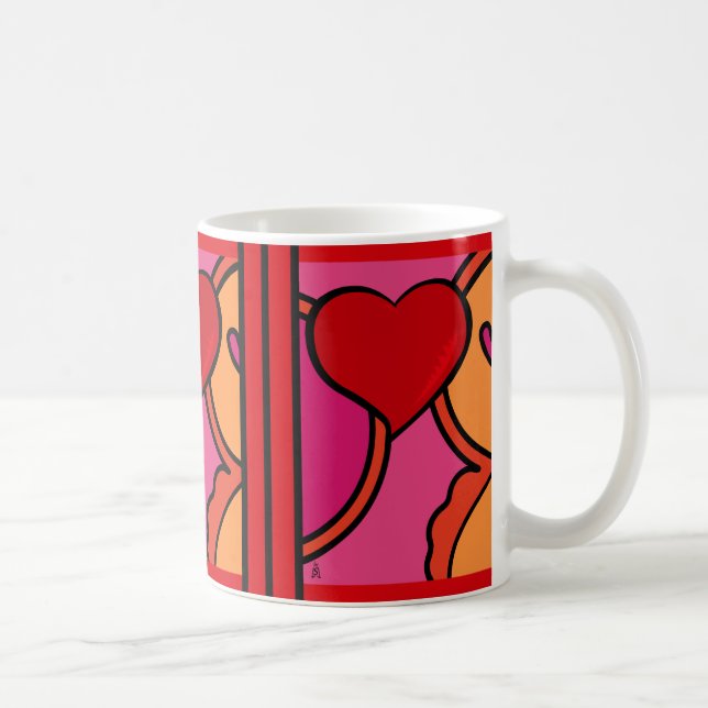 Pop Heart Tasse (Rechts)