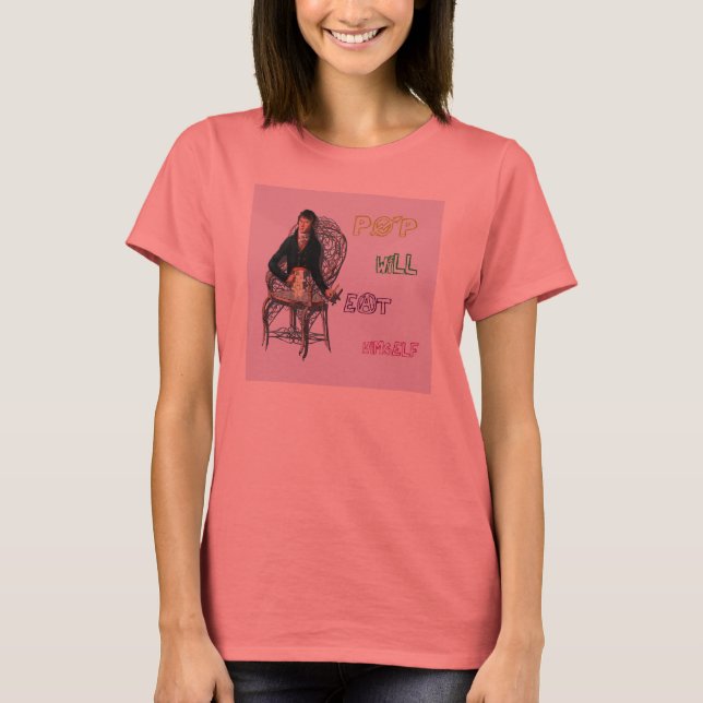 Pop isst sich selbst T-Shirt (Vorderseite)