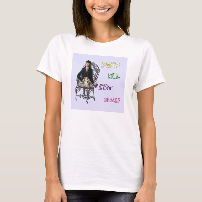 Pop isst sich selbst T-Shirt (Vorderseite)
