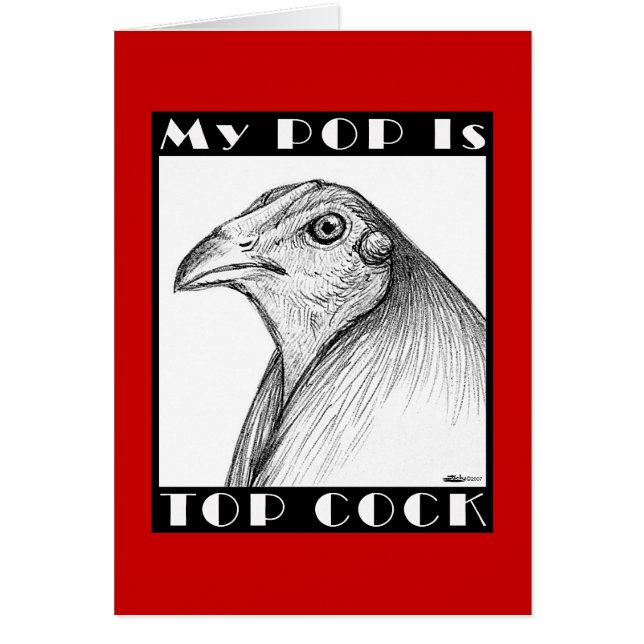 Pop ist der beste Cockvogel (Vorne)