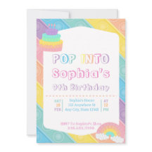 Pop It Birthday Party Pastell Pop Bubble Fidget