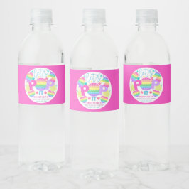 Pop It Birthday Party Personalisiert Pink