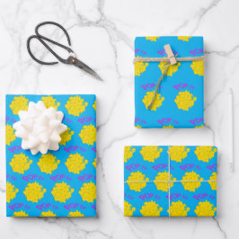 Pop it Wrapper Geschenkpapier Set