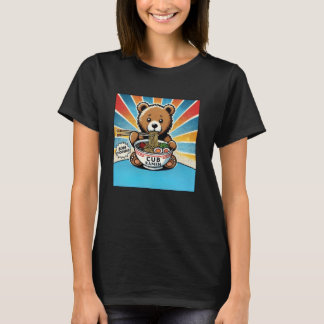 Pop japanische Kunst Nudel Liebhaber Wildtier Jung T-Shirt