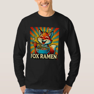 Pop Japanischer Art Noodles Lover Wildlife Niedlic T-Shirt