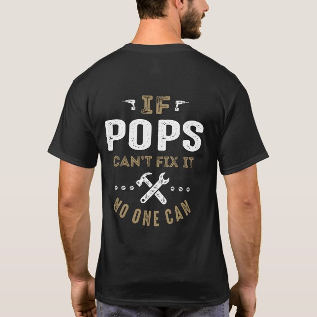 Pop können es reparieren T-Shirt (Rückseite)