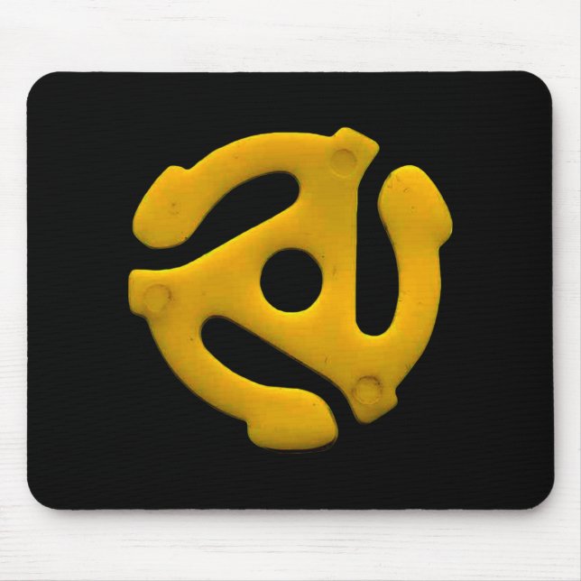 Pop Kultur 45 Vinyl Record Beilage Mousepad (Vorne)