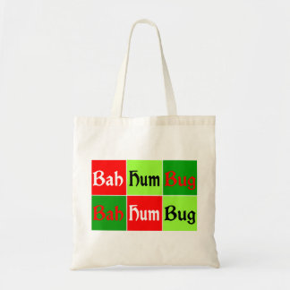 Pop-Kunst BAH HUMBUG! Tragetasche