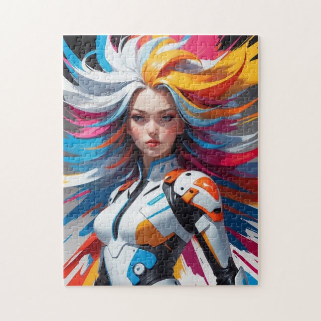 Pop Kunst bunt (Vertikal)