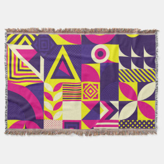 Pop Kunst, bunte geometrische Formen. Decke