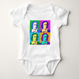Pop-Kunst Johns Keats Baby Strampler