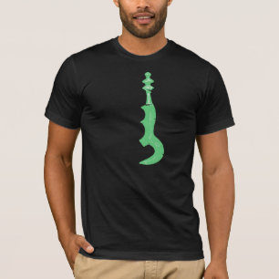 Pop-Kunst-Klinge T-Shirt
