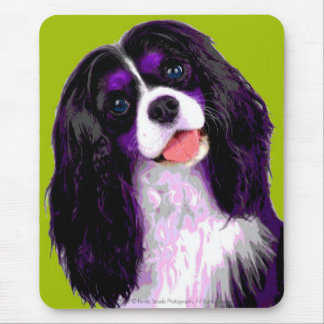 Pop KUNST König Charles Cavalier Mousepad