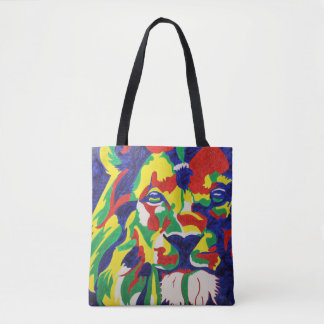 Pop-Kunst-Löwe-Tasche Tasche