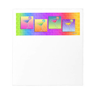Pop-Kunst MARGARITAS-NOTIZBLOCK Notizblock