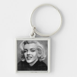 Pop-Kunst Marilyn Schlüsselanhänger