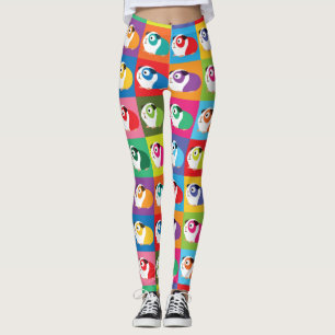 Pop-Kunst-Meerschweinchen Leggings