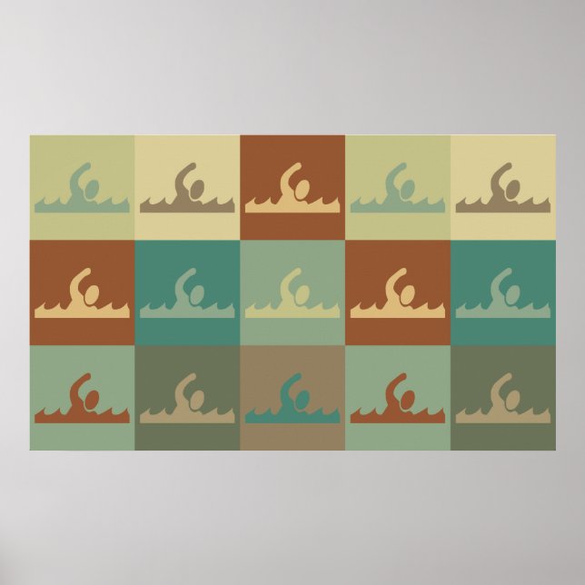 Pop Kunst Poster (Vorne)