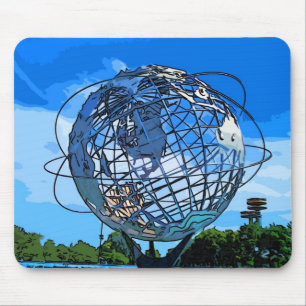 Pop-Kunst Unisphere Mousepad