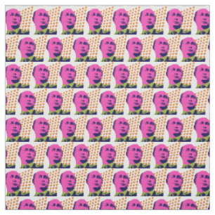 Pop-Kunst Wladimir Putin Stoff