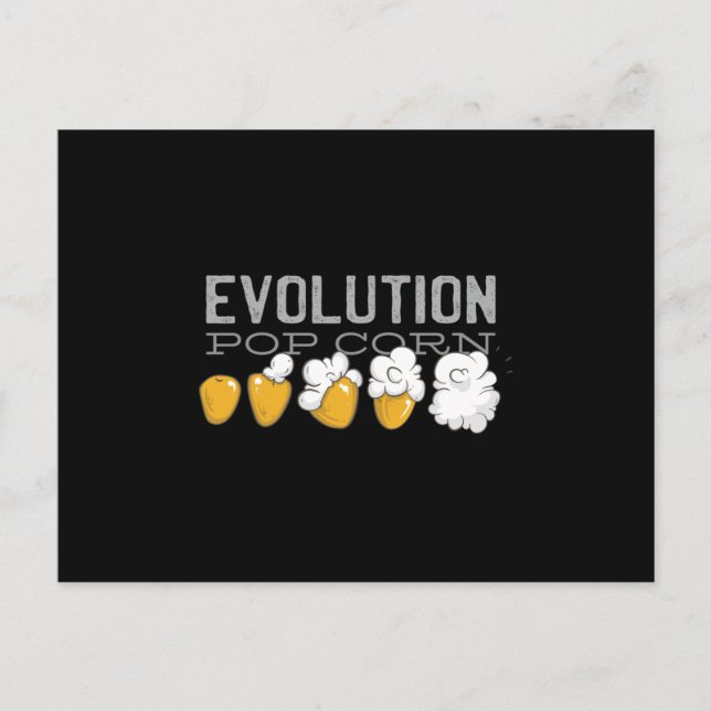 Pop Mais Evolution Postkarte (Vorderseite)