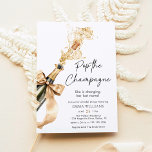 Pop mit Aquarell Das Champagner-Brautparty Einladung<br><div class="desc">Erleben Sie die Spannung der kommenden Nuptials mit unserer exquisiten Einladung. Freuen Sie sich auf ein goldenes Design und charmante Aquarellakzente. Die elegante Kombination aus goldenen Farbtönen und zarten Wasserfarben Set die Bühne für eine Feier voller Glamour und Eleganz. Die Einladung rühmt sich des spielerischen Sprichworts "She's Changing Your Nachname",...</div>