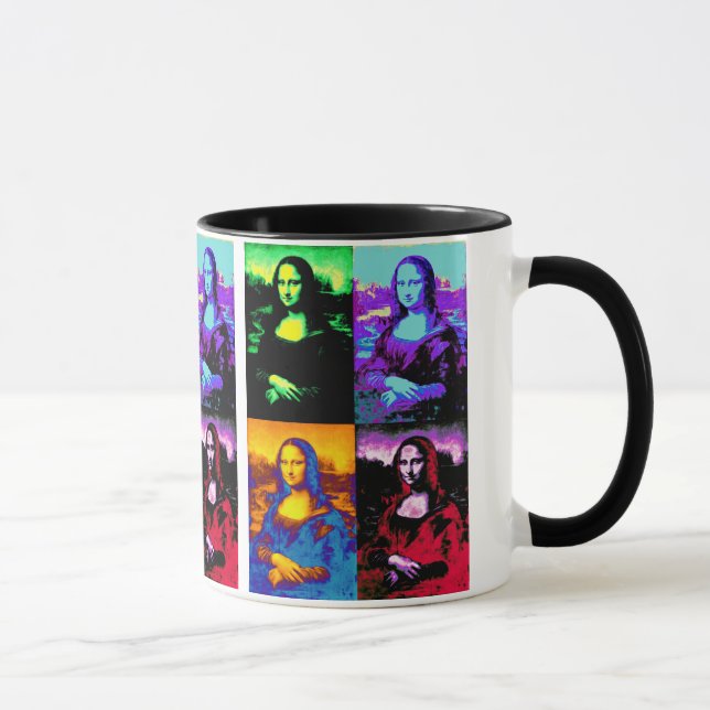 Pop mona lisa tasse (Rechts)