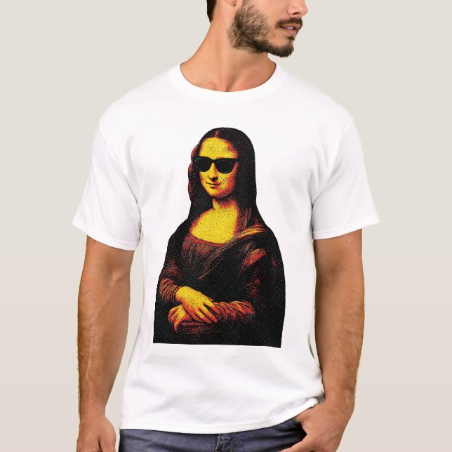 Pop Monna Lisa T - Shirt (Vorderseite)
