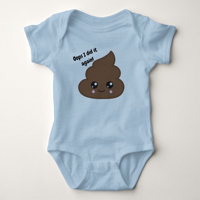 Pop "Oops ich es wieder! Baby Strampler (Vorderseite)