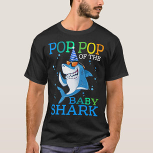 POP POP der Baby Shark Birthday Brother Shark S T-Shirt
