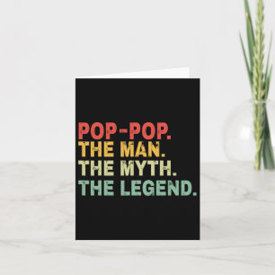 Pop Pop Der Mensch Der Mythos der Legende Väter Ta Karte