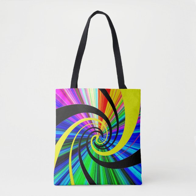 Pop psychedelisch tasche (Vorderseite)